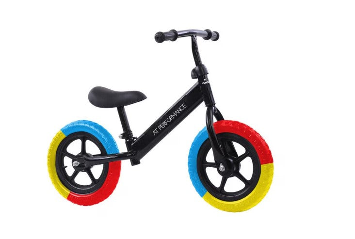 Bicicleta, De Echilibru, At Performance, Fara Pedale, Pentru Copii Intre 2 si 5 ani, Roti in 3 Culori (copiază)